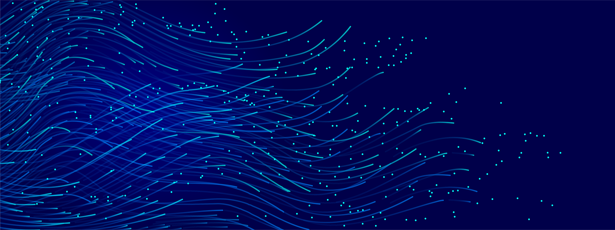 Illustration of a wave of water